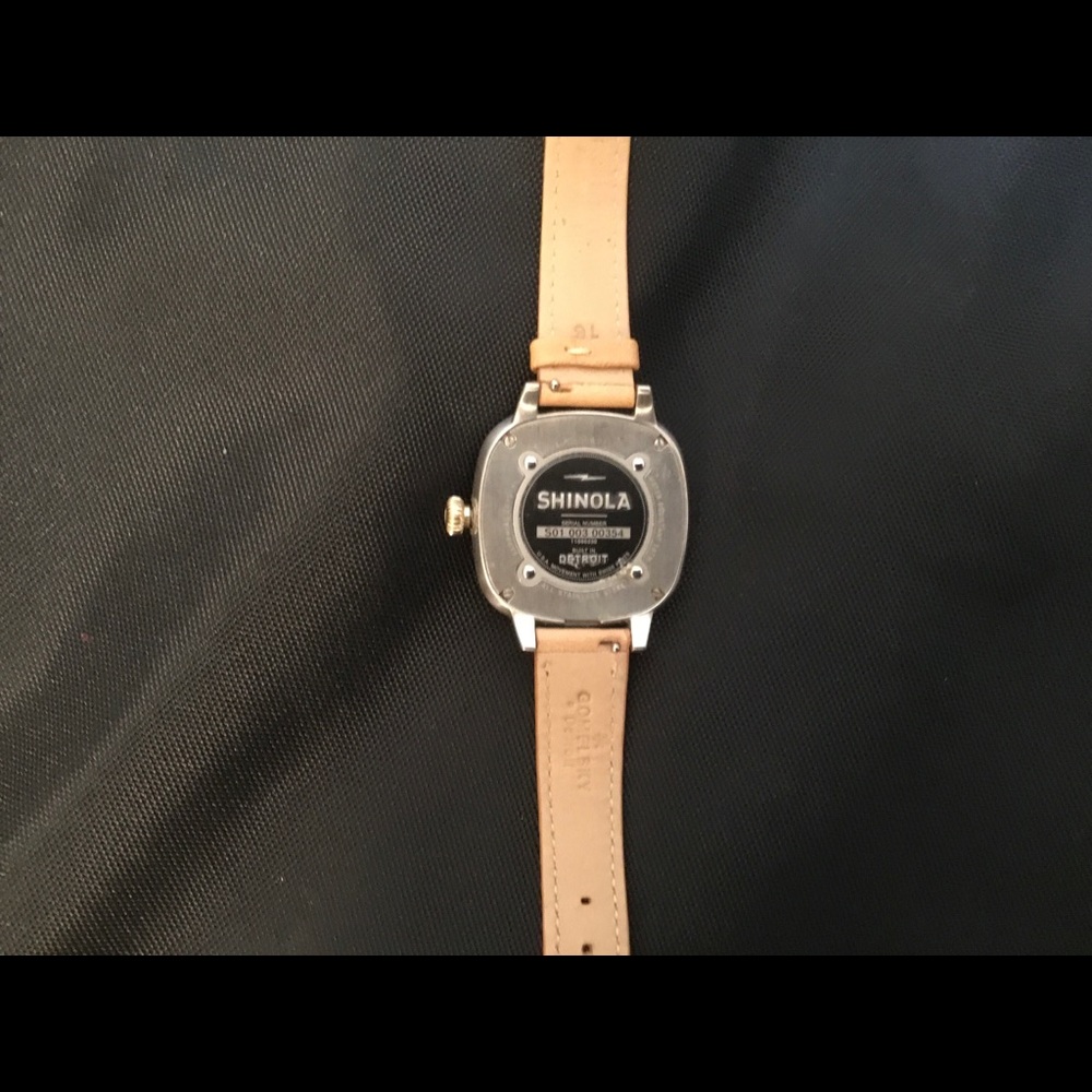 Women’s Shinola 2 tone watch